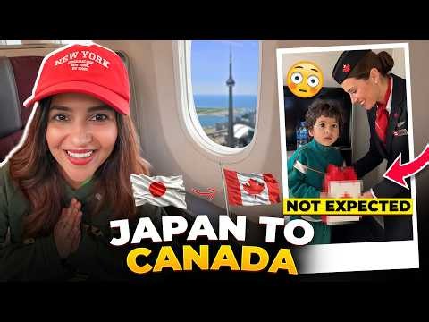 Our First Class Flight to Canada (Chalo Canada)