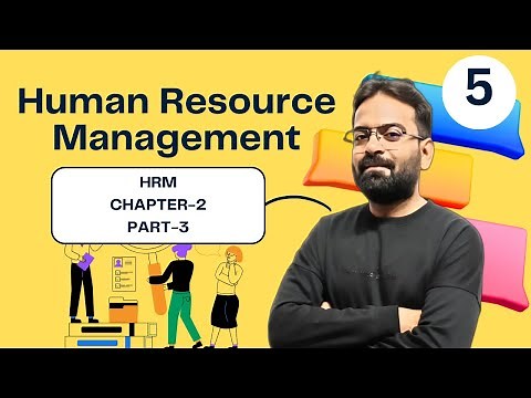 HRM Chapter-2 | Human Resource Management | BCom/BBA