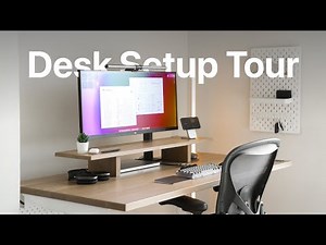 Software Engineer's Productive and Minimal Desk Setup (2023)