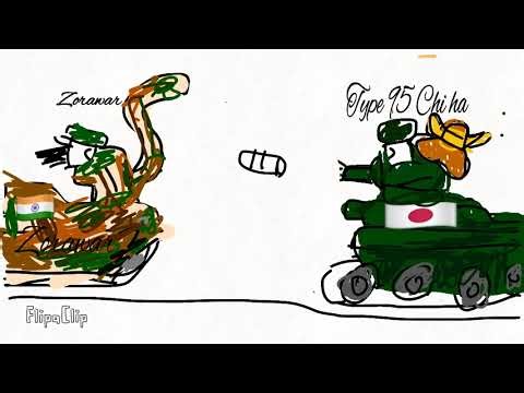 Tank animations S2E2 “Fight of big light tanks”