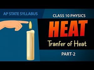 #Heat | Transfer of Heat| Explanation in telugu | 10th Physics Chapter-1 | AP syllabus‪@EDUSCOPEtelugustatesyllabus‬
