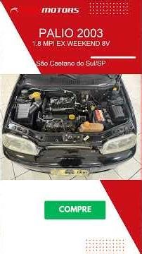2003 Fiat Palio for sale in São Caetano do Sul/SP - findmotors.com.br