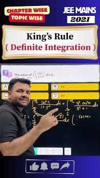 Definite Integration Symmetry Property | JEE Main 2021 PYQ | Maths with AK Sir