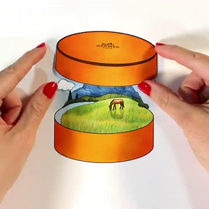 Hermès on Instagram: "Horse box magic. ​ ​ Animation by @rachelryle starring the “En Attendant Ulysse” scarf. ​ ​ #EquestrianDream​ #MythicalDesign​ ​ #HermesInterludes​ #Hermes"