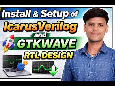 Installation and setup of IcarusVerilog and GtkWave In Ubuntu for RTL Design