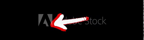 Red Arrow, sign, red arrow free stock video Arrow sing bouncing slide to left. Arrows, direct symbol set on transparent arrow pointing leftwards. Animated arrow icon pointing 4k animation Stock Video
