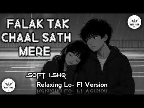 Falak Tak Chaal Sath Mere - New Version || Relaxing Lo- FI Version || 90s Hindi LoFi Songs Soft Ishq