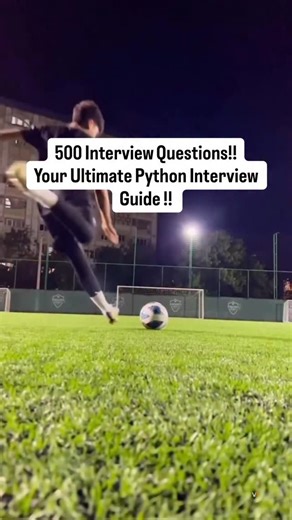 Abhisek Sahu on Instagram: "💡500 Python Interview Questions For Your Interview Preparation !! Don't Skip these questions . . Just follow & Comment 'Python' to get the full document in your dm !! . . . Follow @dataelevate_engineer and check out other content, You will find them useful . . . Python programming is everywhere , from AI to web development, automation, and data science. 🚀 Whether you’re learning Python for beginners or mastering machine learning with Python, this language powers Net