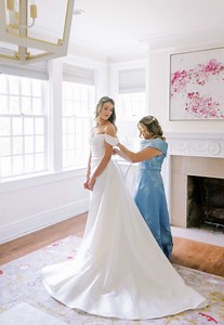 Your sign to begin shopping for your Mother of the Bride or Mother of the Groom dress! 💖 This once in a lifetime moment deserves to feel just as special for you, too. With the guidance of your dedicated stylist, you’ll be thoughtfully walked through the experience as we help you find the perfect dress for the celebration ahead. From elegant silhouettes to a beautiful range of colors, our collection is curated to help every mother discover a look that feels timeless, sophisticated, and uniquely