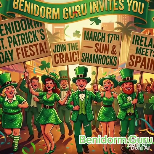 Celebrate St Patrick’s Day in Benidorm