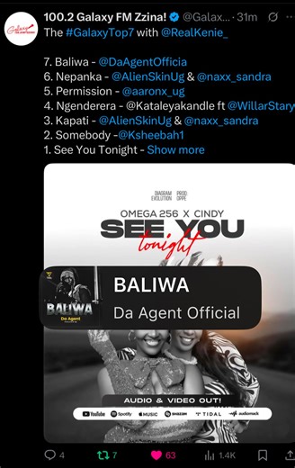 Baliwa now in the Top7🔥 countdown | DA AGENT Akulukuta
