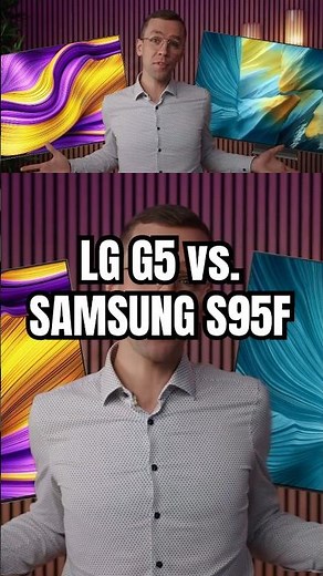 👆LG G5 vs. Samsung S95F TV #television #oled