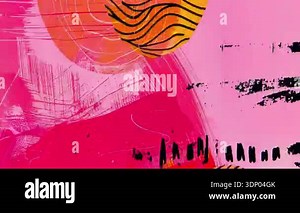 Abstract hand drawn scribble background, grunge paint texture with lines and symbols, colorful mixed media surface, expressive artistic composition, psychedelic doodle art backdrop