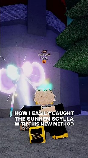 *PATCHED* SUNKEN SCYLLA Method! 🎣 #roblox #fisch
