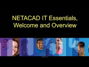 NETACAD IT Essentials, Welcome and Overview