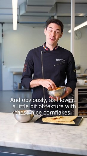 2.6K views | Indulge in the rich blend of crushed mango, passion fruit, and creamy white chocolate, perfectly balanced with a crunchy cornflake finish and delightful mango pieces. Crafted with love and precision in our traditional chocolatier style, this is a treat like no other! | Laderach Jordan | Facebook