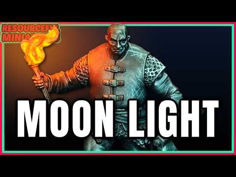 How to Paint Moonlight OSL on Miniatures – Easy Speed Painting Guide