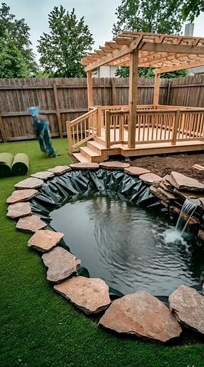 How to Build a Backyard Deck with Pergola (Step-by-Step Speed Build)