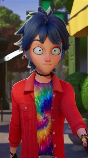 Ladybug is a robot 🤖 #ladybug #catnoir #miraculous #miraculousladybug #mlb #miraculousshorts