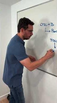 Don't go to the exam without knowing this! Ctrl + B