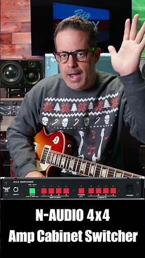 A/B Your Amps. Instantly -- N AUDIO Amp Cab Switcher 4x4 #guitareffects #effects #guitaramplifier