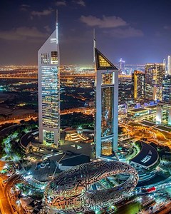 168K views · 10K reactions | Museum Of The Future Dubai Night View | Visit Dubai | Welcome to Dubai | Facebook