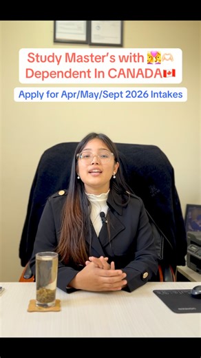 Study Master’s Degree with Dependent in Canada for 2026 intakes ! 🇨🇦🥰 #bondinternational #connectingyourfuture #nepalitiktok #studyincanada #canada | Bond International Education Consultancy
