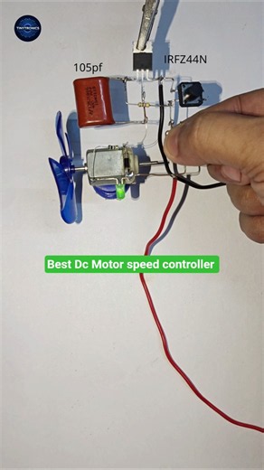 Best Dc Motor Speed Controller Circuit #shorts #dcmotor #diyelectronics