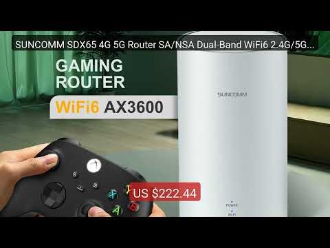 SUNCOMM SDX65 4G 5G Router SA/NSA Dual-Band WiFi6 2.4G/5G VoIP/VoL... — Best Deal 2026 | Shop Now!