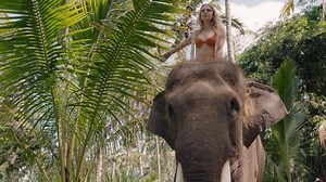 Beautiful Woman Riding Elephant Jungle Exploring Stock Footage Video (100% Royalty-free) 1045752832 | Shutterstock