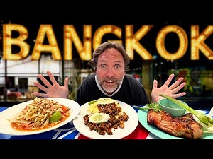 STREET FOOD Heaven in THAILAND 🇹🇭 Bangkok Night Market