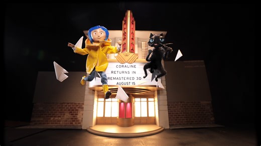Get ready to experience the Other World in a whole new dimension: #Coraline returns to theaters worldwide on August 15 in remastered 3D. Get your tickets now at Coraline.com. | LAIKA Studios