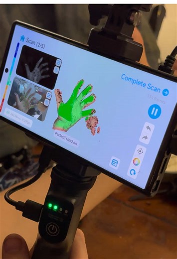 Wireless Ferret 3D Scanner for DIY Projects