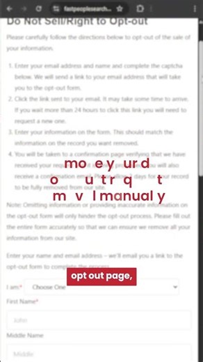 How To Remove Your Info From FastPeopleSearch