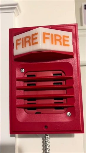 Simplex 2903-9101 + 2901-9838 System Test 1 #tech #firealarm #simplex #firealarmsound #shorts #fyp