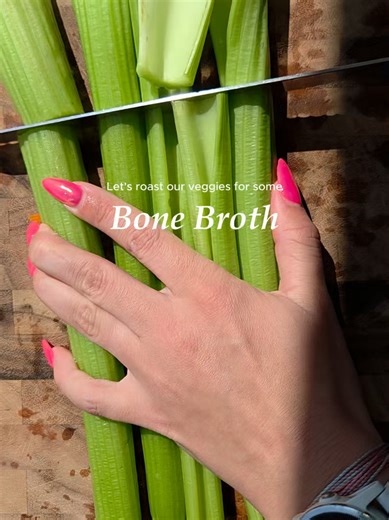 Bone Broth: Roasting Veggies & Your Feedback