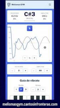 Melismas GYM - Vibrato Trainer