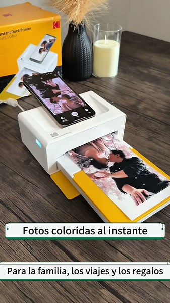 Impresora fotográfica Kodak: Imprime fotos directamente en casa y captura tus momentos más preciados