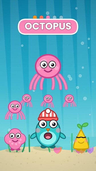 Under the Sea Animals | Fun Ocean Song for Kids | Bloop & Friends
