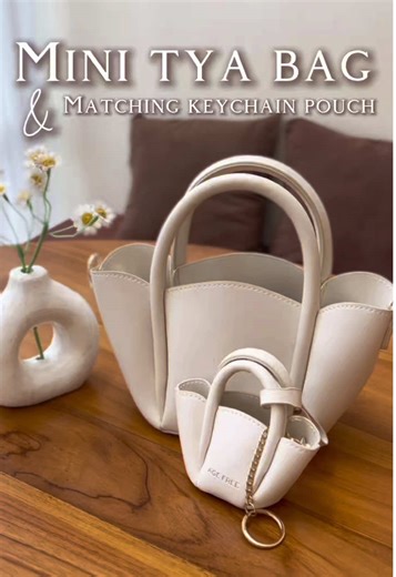Adorable Mini Tya Bag with Matching Pouch Design