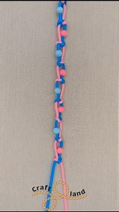 How to Make a Cute Bracelet with Colorful Beads | #diy