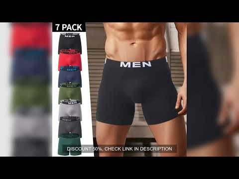 4/7 Piece Men's Long Sports Casual Boyshort Multicolor Multi-code Adolescent Parent-child Shorts Plu