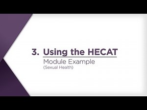 Module Example (Sexual Health)
