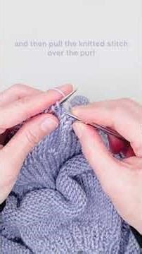 How to do a basic bind off in knitting