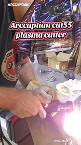 🔥 Still using a cut-off wheel to slice metal? Upgrade your garage game. The Arccaptain CUT55 plasma cutter makes clean, straight cuts effortless — just plug in your air compressor and go. ✅ Non-Touch Pilot Arc – Cuts through rust, paint, and rough surfaces effortlessly ✅ Max Severance Thickness: 3/4" ✅2-Year Warranty | Arccaptain