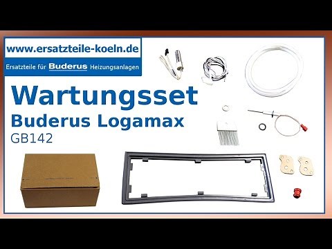 [NEU] GB142 - Wartungsset Buderus Heizung