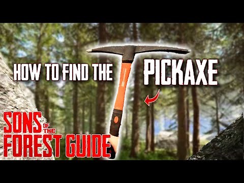 How to Find the PickAxe - Sons of the Forest Guide