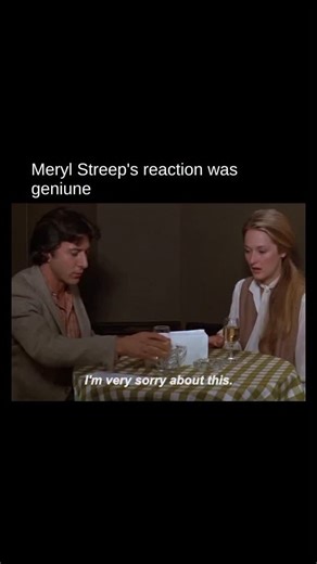 ScrollVerseDaily on Instagram: "During the tense restaurant scene in Kramer vs. Kramer (1979), Dustin Hoffman secretly planned the moment where he suddenly throws his wine glass against the wall. The only person he warned beforehand was the cameraman, just to make sure the action stayed in frame. Meryl Streep had no idea it was coming, so her shocked reaction in the scene is completely real — though she stayed in character until director Robert Benton called cut. In the DVD documentary, Streep l