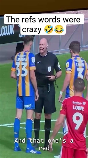 The Ref said what? #football #shorts