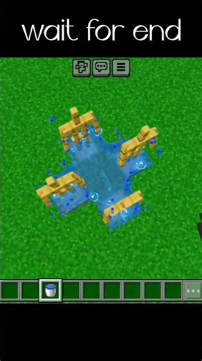 minecraft water not a flow #minecraft #gaming #viral #youtubeshorts